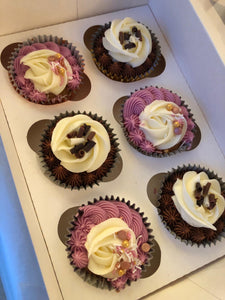 Bespoke Cupcakes made to your requirements- box of 6